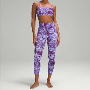 Lululemon Align High-Rise Pant 25" Iridescent Floral Multi Size 2